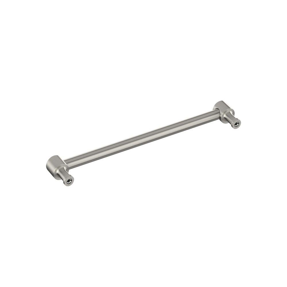 Signature Hardware Satin Nickel 8-13/16 in. Center-to-Center Cabinet Pull 