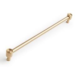 10-1/16 in. Center-to-Center Cabinet Pull in Brushed Gold