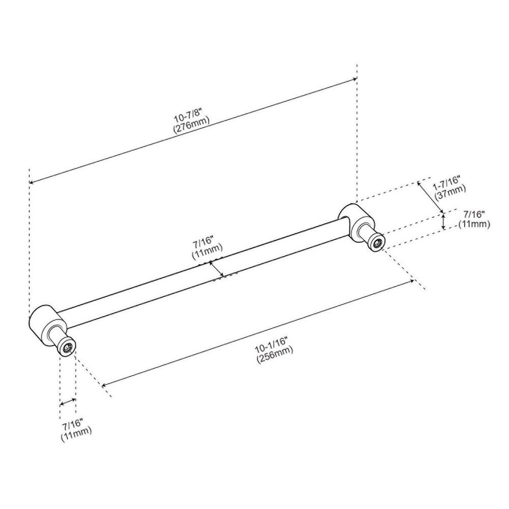 Cabinet Pull- 10-1/16"- CHB 