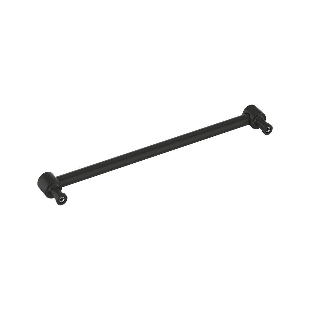 Signature Hardware Matte Black 10-1/16 in. Center-to-Center Cabinet Pull 