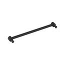 Signature Hardware Matte Black 10-1/16 in. Center-to-Center Cabinet Pull 