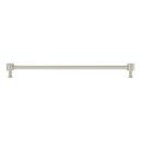 Signature Hardware Satin Nickel 10-1/16 in. Center-to-Center Cabinet Pull 