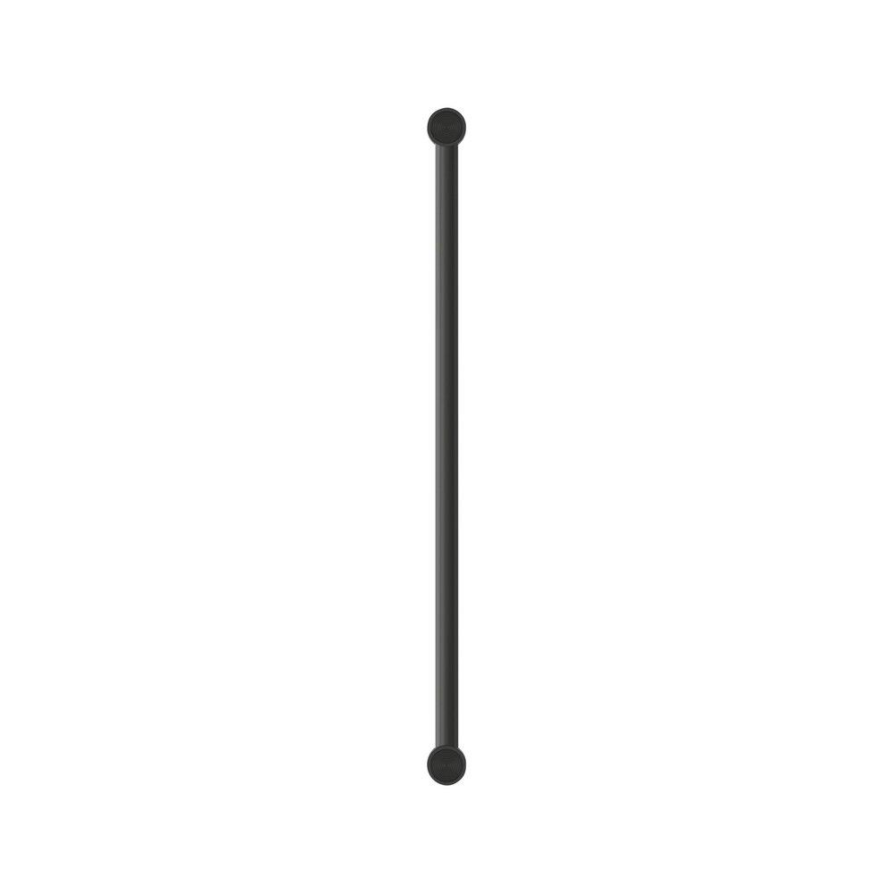 Signature Hardware Matte Black 12-5/8 in. Center-to-Center Cabinet Pull 