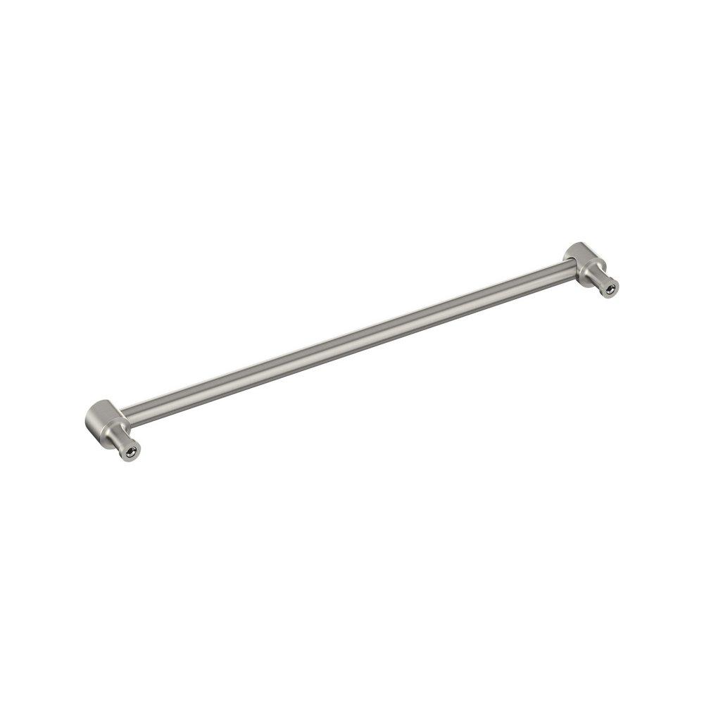 Signature Hardware Satin Nickel 12-5/8 in. Center-to-Center Cabinet Pull 