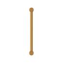 Signature Hardware Brushed Gold 12 in. Center-to-Center Appliance Pull 