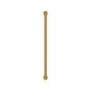 Signature Hardware Brushed Gold 18 in. Center-to-Center Appliance Pull 