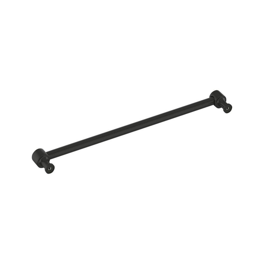 Signature Hardware Matte Black 18 in. Center-to-Center Appliance Pull 