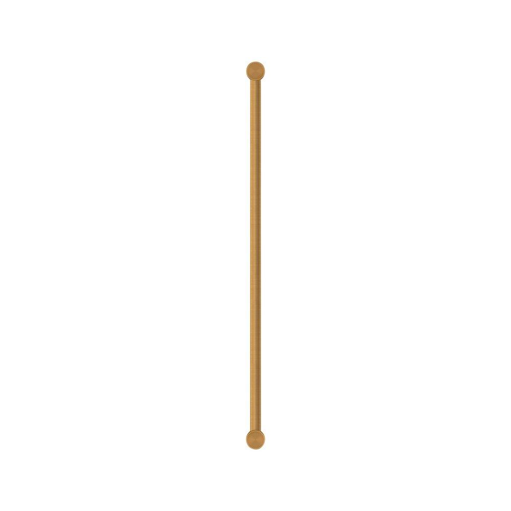 Signature Hardware Brushed Gold 24 in. Center-to-Center Appliance Pull 