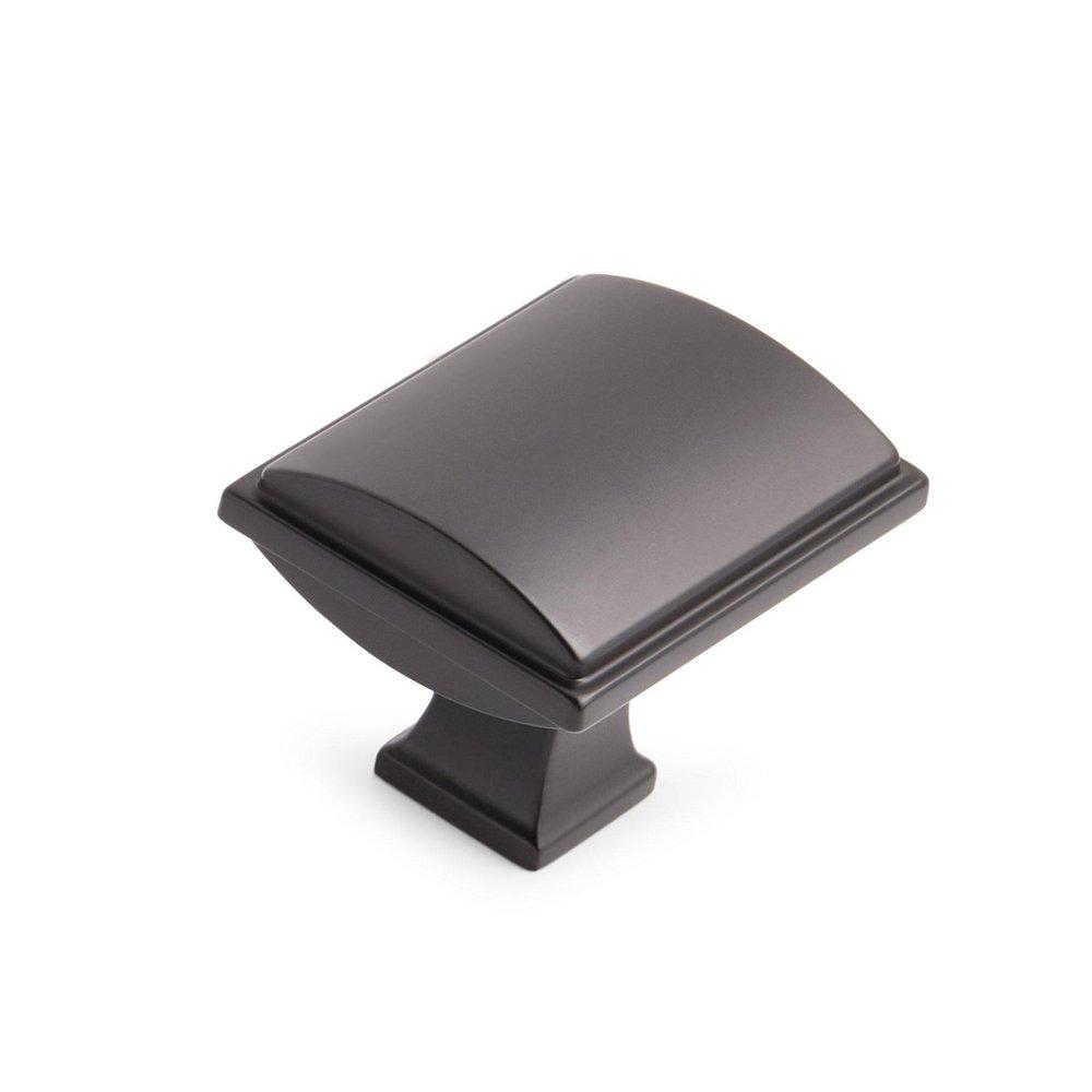 Signature Hardware Matte Black 1-5/16 in. Cabinet Knob 