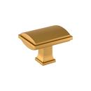 1-5/8 in. Cabinet Knob in Brushed Gold