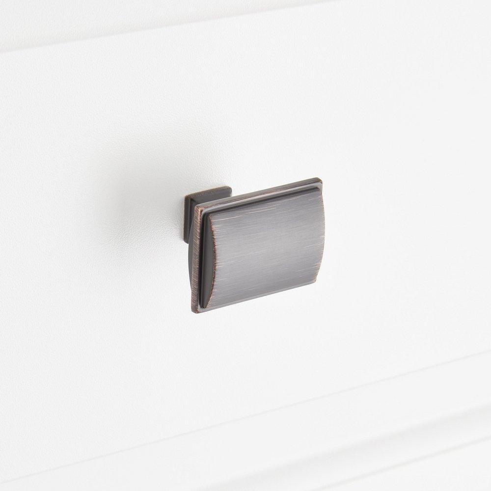 Signature Hardware Oil Rubbed Bronze 1-5/8 in. Cabinet Knob 