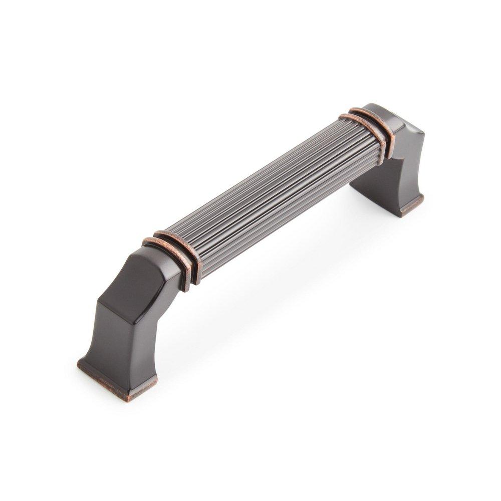 Signature Hardware Oil Rubbed Bronze 3-3/4 in. Center-to-Center Cabinet Pull 