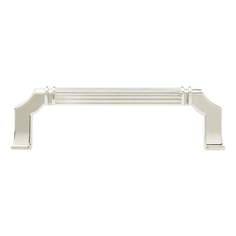 Signature Hardware Polished Nickel 3-3/4 in. Center-to-Center Cabinet Pull 