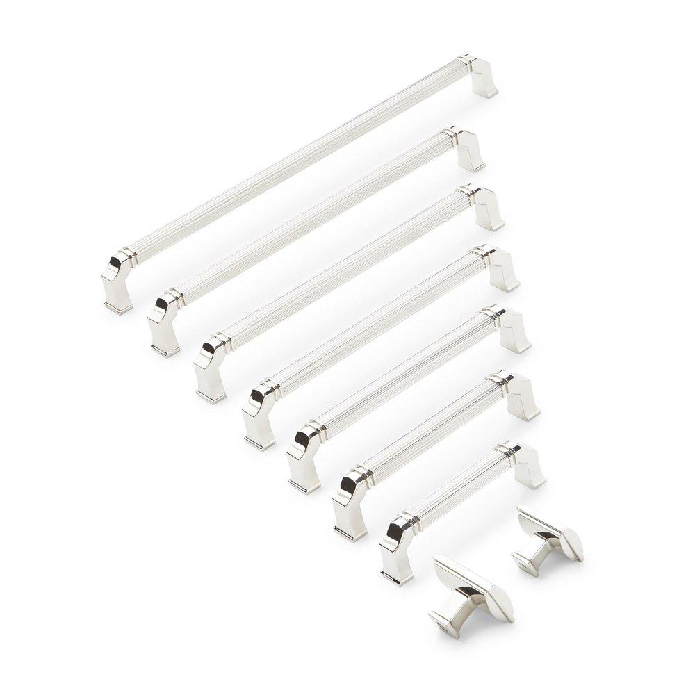 Signature Hardware Polished Nickel 3-3/4 in. Center-to-Center Cabinet Pull 