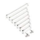 Signature Hardware Polished Nickel 3-3/4 in. Center-to-Center Cabinet Pull 