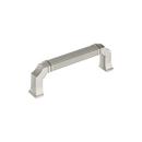 3-3/4 in. Center-to-Center Cabinet Pull in Satin Nickel