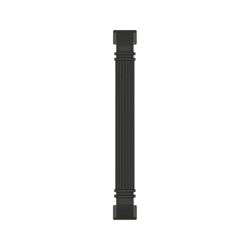 Signature Hardware Matte Black 5-1/16 in. Center-to-Center Cabinet Pull 