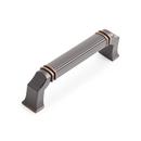 Signature Hardware Oil Rubbed Bronze 5-1/16 in. Center-to-Center Cabinet Pull 