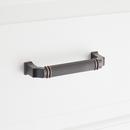 Signature Hardware Oil Rubbed Bronze 5-1/16 in. Center-to-Center Cabinet Pull 