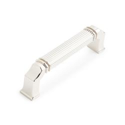5-1/16 in. Center-to-Center Cabinet Pull in Polished Nickel