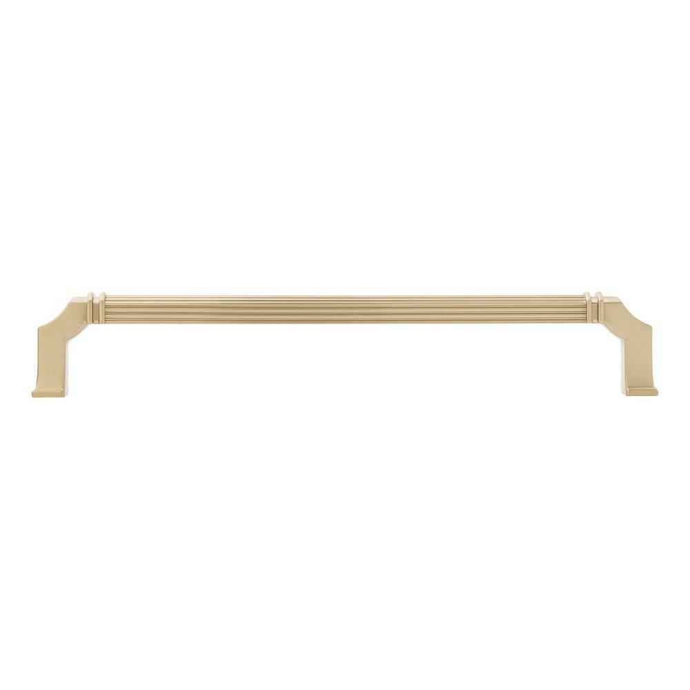 Signature Hardware Champagne Bronze 6-5/16 in. Center-to-Center Cabinet Pull 