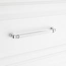 Signature Hardware Polished Chrome 6-5/16 in. Center-to-Center Cabinet Pull 