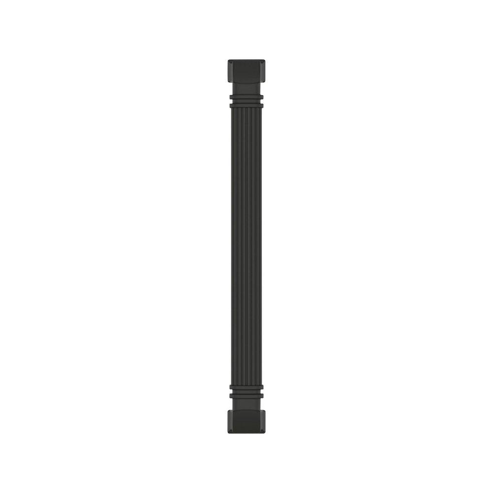 Signature Hardware Matte Black 6-5/16 in. Center-to-Center Cabinet Pull 