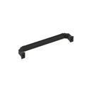 Signature Hardware Matte Black 6-5/16 in. Center-to-Center Cabinet Pull 