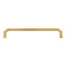Signature Hardware Brushed Gold 7-9/16 in. Center-to-Center Cabinet Pull 