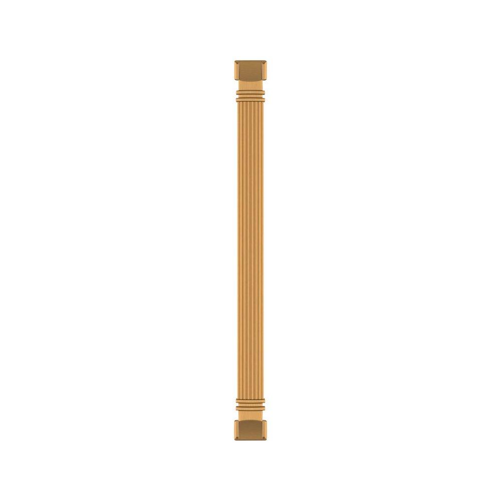 Signature Hardware Brushed Gold 7-9/16 in. Center-to-Center Cabinet Pull 