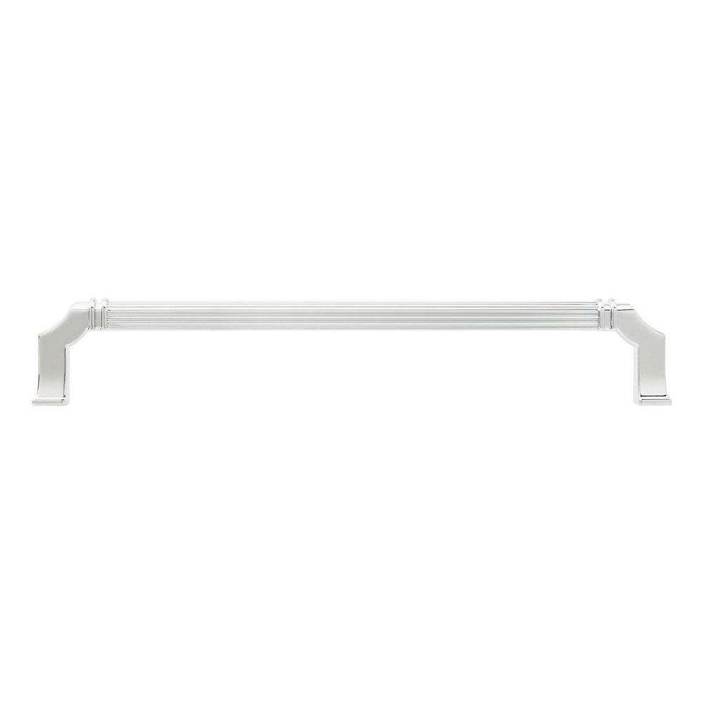 Signature Hardware Polished Chrome 7-9/16 in. Center-to-Center Cabinet Pull 