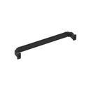 Signature Hardware Matte Black 7-9/16 in. Center-to-Center Cabinet Pull 