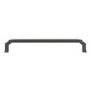Signature Hardware Matte Black 7-9/16 in. Center-to-Center Cabinet Pull 