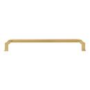 Signature Hardware Brushed Gold 8-13/16 in. Center-to-Center Cabinet Pull 