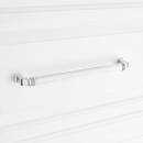 Signature Hardware Polished Chrome 8-13/16 in. Center-to-Center Cabinet Pull 