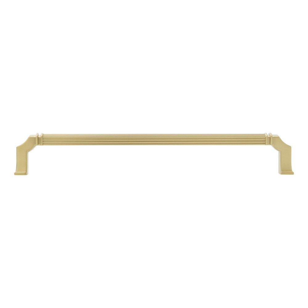 Signature Hardware Golden Champagne 8-13/16 in. Center-to-Center Cabinet Pull 