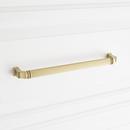 Signature Hardware Golden Champagne 8-13/16 in. Center-to-Center Cabinet Pull 