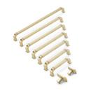 Signature Hardware Golden Champagne 8-13/16 in. Center-to-Center Cabinet Pull 