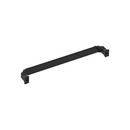 Signature Hardware Matte Black 8-13/16 in. Center-to-Center Cabinet Pull 