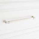 Signature Hardware Polished Nickel 8-13/16 in. Center-to-Center Cabinet Pull 