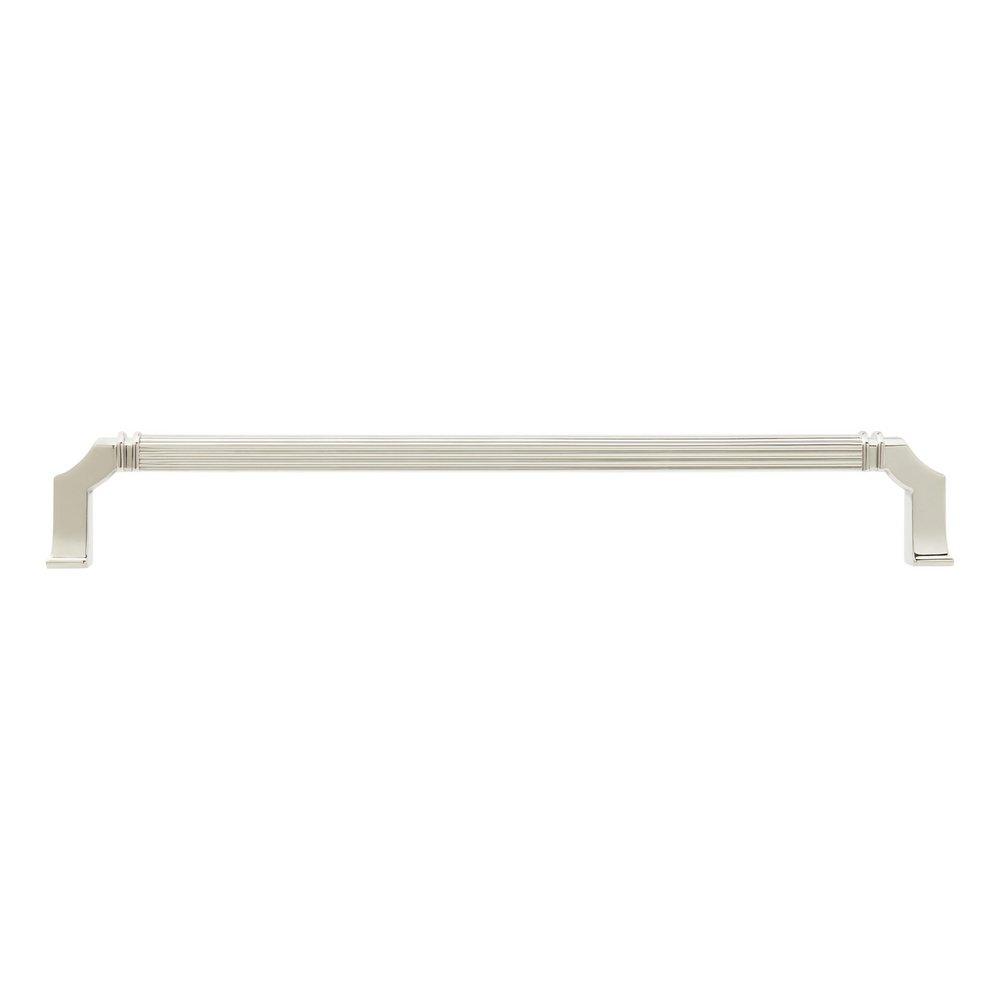 Signature Hardware Polished Nickel 8-13/16 in. Center-to-Center Cabinet Pull 