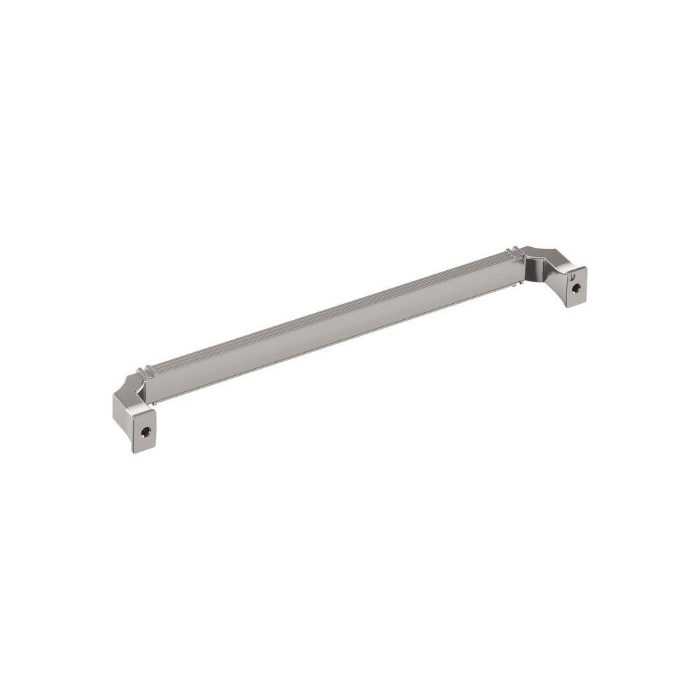 Signature Hardware Polished Nickel 8-13/16 in. Center-to-Center Cabinet Pull 