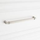 Signature Hardware Satin Nickel 8-13/16 in. Center-to-Center Cabinet Pull 