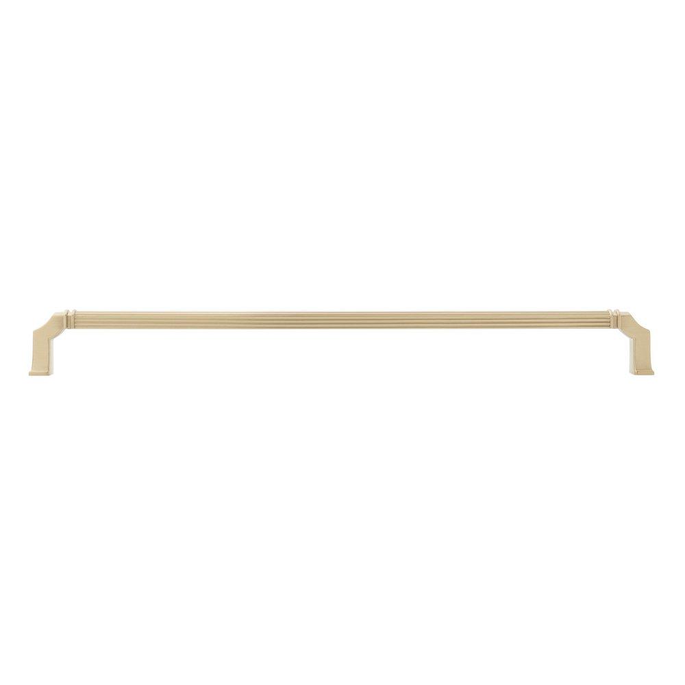 Signature Hardware Champagne Bronze 10-1/16 in. Center-to-Center Cabinet Pull 