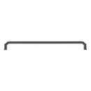Signature Hardware Matte Black 10-1/16 in. Center-to-Center Cabinet Pull 