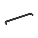 Signature Hardware Matte Black 10-1/16 in. Center-to-Center Cabinet Pull 