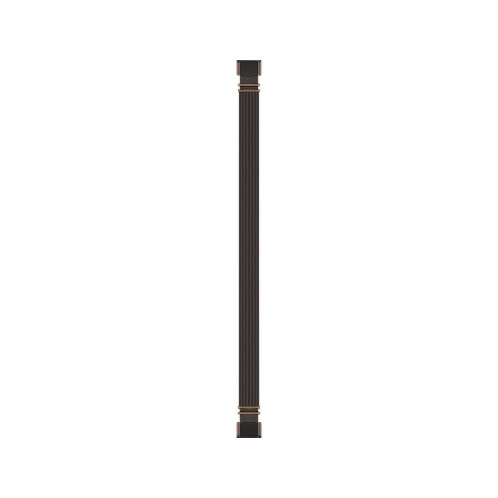 Signature Hardware Oil Rubbed Bronze 10-1/16 in. Center-to-Center Cabinet Pull 