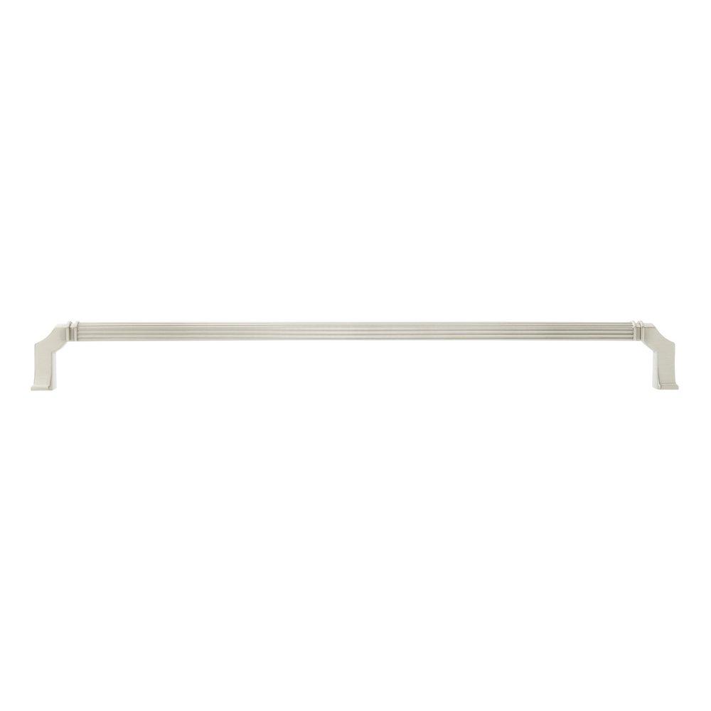 Signature Hardware Satin Nickel 10-1/16 in. Center-to-Center Cabinet Pull 