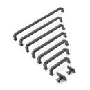 Signature Hardware Matte Black 12-5/8 in. Center-to-Center Cabinet Pull 