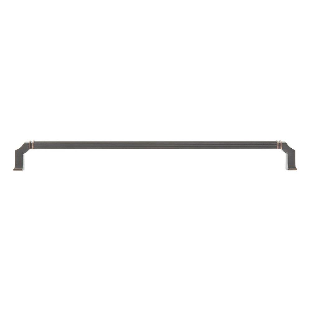 Signature Hardware Oil Rubbed Bronze 12-5/8 in. Center-to-Center Cabinet Pull 